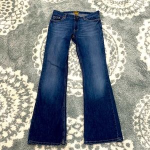 Hollister low rise Cali flare vintage jeans dark wash 9 Regular